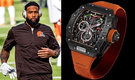 richard mille odell beckham|odell Beckham Richard Mille watch.